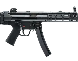 HK SP5L 9mm with fixed buttstock m/ Midwest  M-Lok Handguard