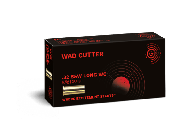 GECO .32 S&W long WC WAD CUTTER 103gr 50pk