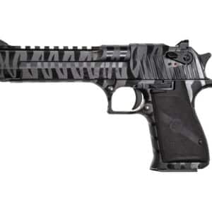 Desert Eagle, .50 AE Black with Tiger Stripes