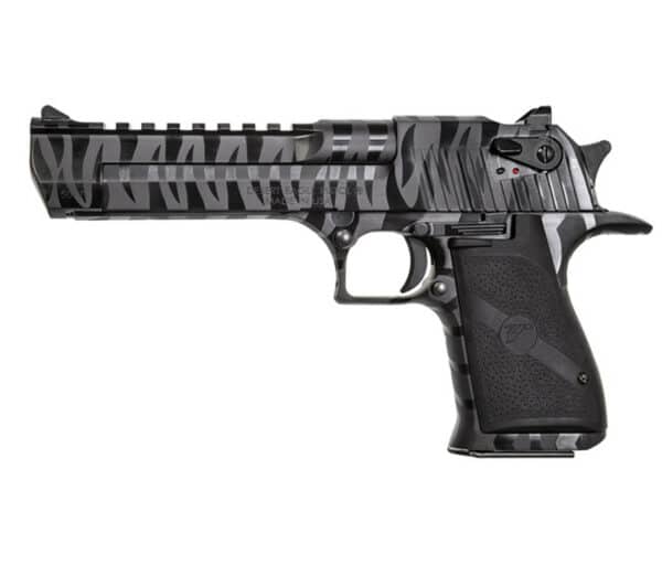 Desert Eagle, .50 AE Black with Tiger Stripes