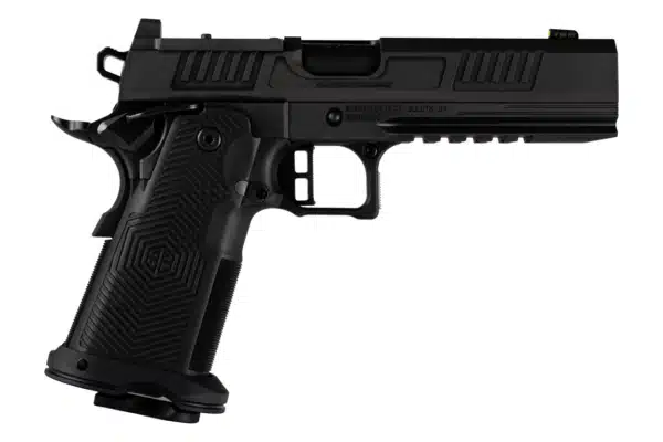 AF1911-ROMULUS 9MM 5" MOS ADAPTER BULL RAMPED DLC BLACK 19RD