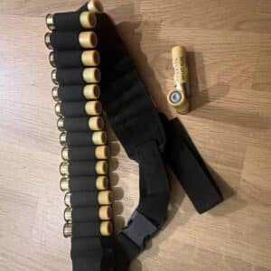 Sort Belte m/ 25 stk Sellier & Bellot Special Slug