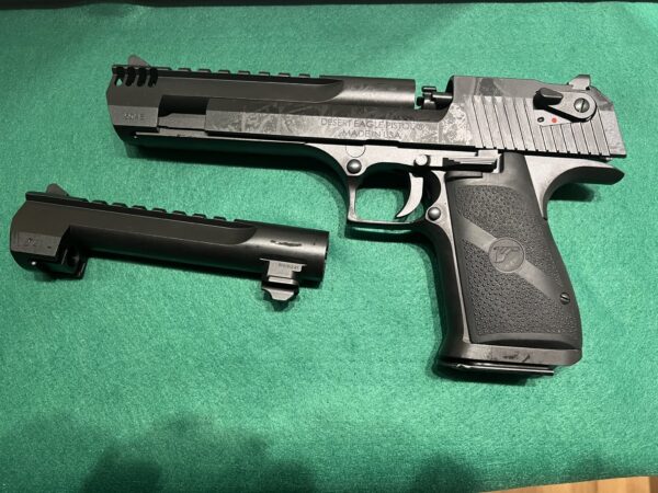 Desert Eagle .50-AE IMB (Black) m/extra løp u/brems