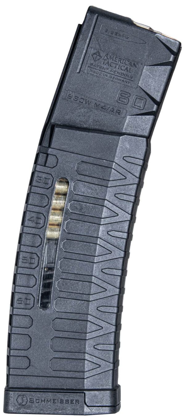 ATI SCHMEISSER 5.56/.223 AR15 60 ROUND MAGAZINE WITH WINDOW G2 MLE
