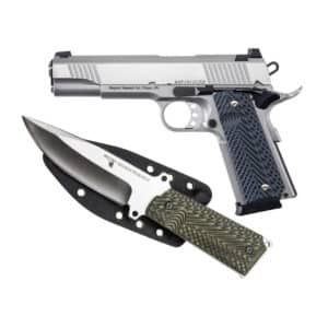 Magnum Research 1911 G, Stainless with KNIFE1911