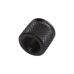 Grovtec Gjengebeskytter Stål 14x1 Sort oksidert ribbet overflate