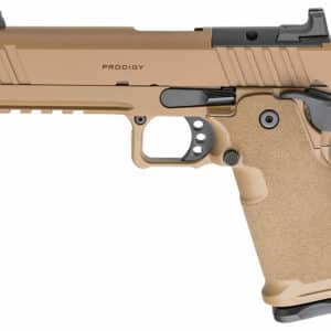 1911 DS Prodigy™ Comp AOS 9mm Handgun 5" – Coyote Brown