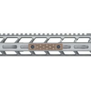 G10 RailScales®3-Slot in MLOK,TextureHoneycomb, Color Terracore