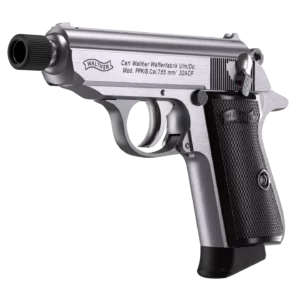 Walther PPK/S SD 3.3" Stainless 8RD 32 ACP