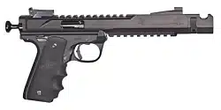 Black Mamba, 6", Target Sights, Single Port Comp, Black Anodized Aluminum